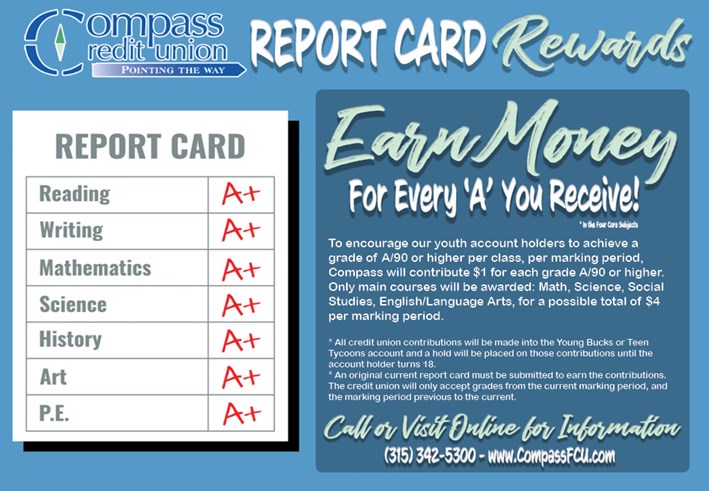 Report Card Rewards